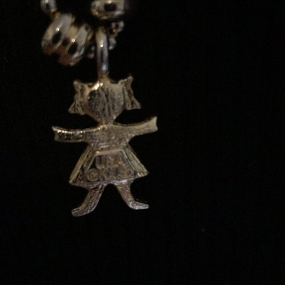 K.I.S. USA Birthstone Charm May/Emerald Necklace 28" long - Picture 6 of 8